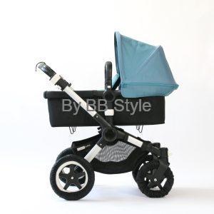 Bugaboo Buffalo petrol blue/ ligg och sitt barnvagn. (second hand )