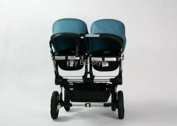 Bugaboo Donkey duo/Syskonvagn/petrol blue/begagnade ligg / sitt barnvagnar